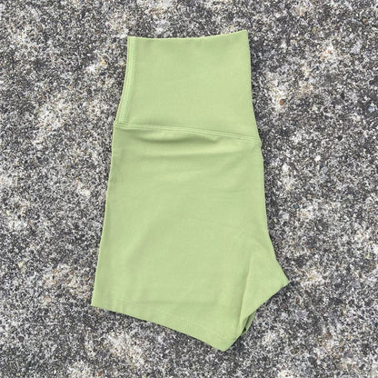 Shorts Feminino de Cintura Alta com Modelagem Justa – Melissa