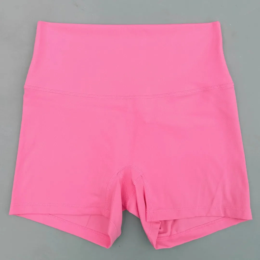 Shorts Feminino de Cintura Alta com Modelagem Justa – Melissa